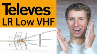 Televes DAT BOSS Mix LR LowVHFHighVHFUHF Antenna Review [upl. by Dobbins]