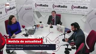 Federico Jiménez Losantos llama “führer” a Santiago Abascal [upl. by Shaver]