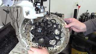 Shop Drops  brake rotor resurfacing on the mill [upl. by Aeiram]