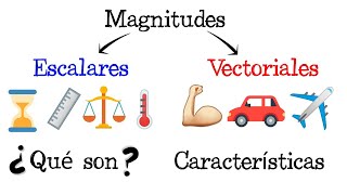 📏 Magnitudes Escalares y Magnitudes Vectoriales 💡 EJEMPLOS Fácil y Rápido  FÍSICA [upl. by Pellegrini]