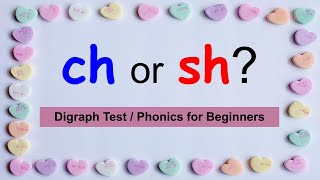 Practice Digraphs  Digraph sh  Digraph ch words [upl. by Jari]