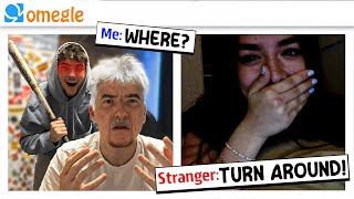 Omegle but Grandpa gets KNOCKED OUT [upl. by Elokyn]