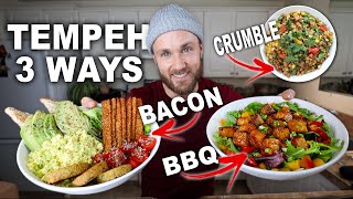 How To Make Tempeh Taste AMAZING  High Protein Meat Alternative [upl. by Hameerak]