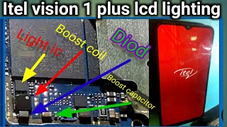 itel vision 1 Plus Lcd light ic problem solution  itel L6005 display light problem fix [upl. by Hpotsirhc744]