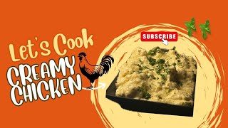 Creamy chicken 🤤 viralvideo cooking chicken easyrecipe trending homemade up creamy [upl. by Leonard]