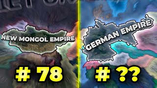 Every Empire in Hearts of Iron 4 From Smallest to Largest [upl. by Pat]