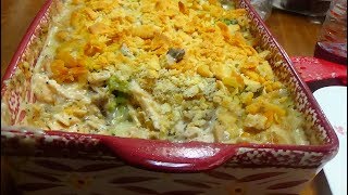 How to Make this Tasty Freezer Meal  Broccoli Chicken Casserole [upl. by Aivatco]