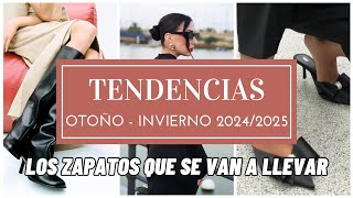 Tendencias de moda otoño invierno 2024 2025  ZAPATOS y CALZADO PARTE 2 [upl. by Job]