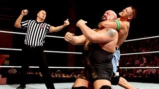 John Cena vs Big Show  No 1 Contenders Match Raw July 30 2012 [upl. by Elletse]