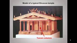 Etruscan art and comparative temples [upl. by Enylodnewg654]