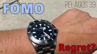 Do I regret buying the Tudor Pelagos 39 because of FOMO [upl. by Yesima]