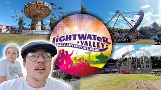 Lightwater Valley Family Adventure Park  August 2024  Theme Park Vlog With The Family [upl. by Htebsil]