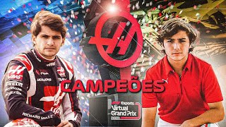 FOMOS CAMPEÕES F1 VIRTUAL GP DE INTERLAGOS COM PIETRO E ENZO FITTIPALDI [upl. by Giliane]