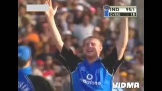 ANDREW FLINTOFF 251 VS INDIA  KOLKATA IN 2002 [upl. by Bev185]