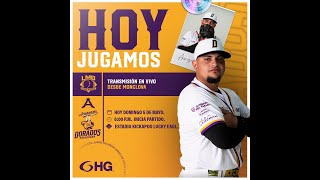 Dorados de Chihuahua VS Acereros de Monclova  Juego 3  LMB [upl. by Aryamo]