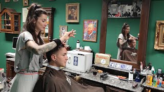 Ultimate ASMR Haircut Experience Snip Snip amp Relax – Unwind with Every Cut [upl. by Barcroft]