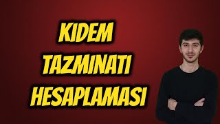 Ücretsiz Kıdem Tazminatı Hesaplama İŞÇİMATİK [upl. by Emil]