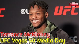 UFC Vegas 50 Terrance McKinney Plans To Put On A Show With Drew Dober [upl. by Tremml]