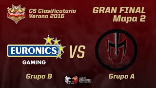 EURONICS GAMING Grup B vs MISFITS Grup A  FINAL Clasificatorio Challenger Series  Mapa 2 [upl. by Ahsas]