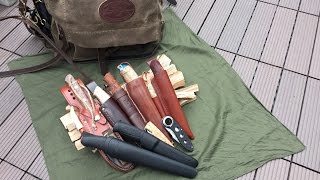 ナイフテスト ど素人が始める、ブッシュクラフト BUSHCRAFT  51 [upl. by Shellans]