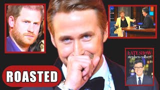 OMGRyan Gosling Completely DESTROYS Harry With The Colbert Questionerts At Late Night Show With SC [upl. by Fazeli]