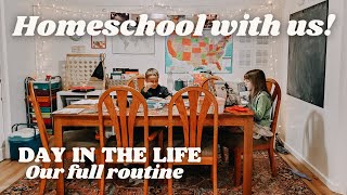 HOMESCHOOL DAY IN THE LIFE  Full Routine  Charlotte Mason  Ambleside Online [upl. by Camden]