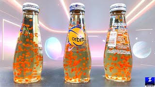 Orbitz Vanilla Orange Drink  90’s Drink with Balls [upl. by Cairns]