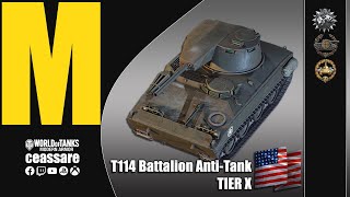 T114 Battalion AntiTank  WoT Console  PS5  Xbox Series X  1080p60 HDR [upl. by Jung]