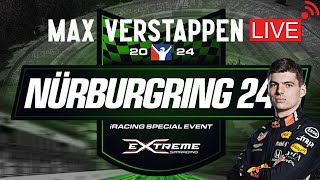 Max Verstappen iRacing 24hr Nurburgring  LIVE Onboard [upl. by Silver]