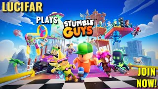 🔴STUMBLE GUYS LIVE 🔴PLAYING WITH SUBSCRIBERS 🔴 JOIN NOW STUMBLE GUYS INDIA LIVE [upl. by Januisz808]