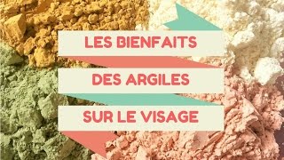 Les bienfaits des argiles sur le visage [upl. by Aronael]