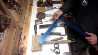 A Timber Frame Vlog 3 Basic Hand Tools [upl. by Helenka]