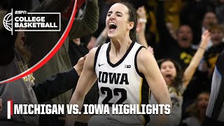 HISTORY MADE 👑 Michigan Wolverines vs Iowa Hawkeyes  Full Game Highlights [upl. by Anirat]