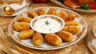 Receta Croquetas de papa y Brócoli  Croquetas de brócoli [upl. by Laefar684]