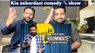 Roommate  Stand Up Comedy Ft Anubhav Singh Bassi PAKISTANI REACTION [upl. by Rexanne]