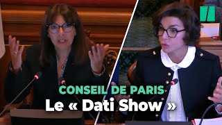 Au conseil de Paris le « Dati Show » sur le voyage polémique d’Anne Hidalgo à Tahiti [upl. by Eveline]