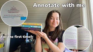 Annotate a book with me for the first time  The doover Harry Potter Mindset [upl. by Deva]