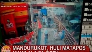 UB Mandurukot sa Pasay huli matapos makilala sa CCTV [upl. by Oknuj434]