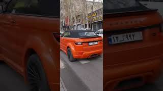 Hamann Range Rover Evoque Cabrio Tehran  هامان رنجروور ایووک کابریو، تهران [upl. by Rockel]