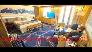 Celestyal Journey Tour of Grand Suite 10011 [upl. by Lyrret270]