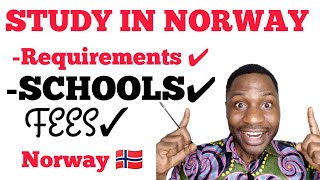 STUDY IN NORWAY 🇧🇻2024REQUIREMENTS TUITION FEE ENGLISH SCHOOLS [upl. by Iva]