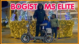 BOGIST M5 ELITE ZIMA BLUE VERSION  SEEK THE ORIGINS  ELECTRIC SCOOTER [upl. by Drexler486]