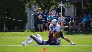 Julian Edelman KICKED OUT of Patriots Practice for Fighting [upl. by Donnamarie]