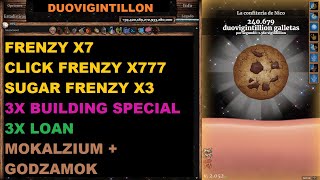 Cookie Clicker Easy Combo 5000000 years X3 BUILDING SPECIAL [upl. by Idna849]