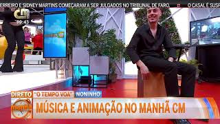 Noninho Navarro  O Tempo Voa  Manhãs CM  CMTV [upl. by Irrep853]