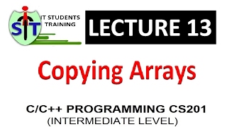 Copying Arrays in C  Copying Arrays in C [upl. by Kilk]