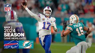 Buffalo Bills vs Miami Dolphins Game Highlights  NFL 2024 Week 2 [upl. by Kristan797]