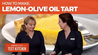 Learn to Make Lemon Olive Oil Tart with Ashley [upl. by Gebler]