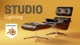 How to create a professional Studio Lighting in Blender 30 [upl. by Bradleigh]