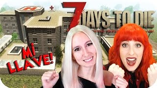 UN DÍA SUPER PRODUCTIVO YA TENGO MI LLAVE  Con Lili en 40  7 Days to Die 08 [upl. by Meredithe867]